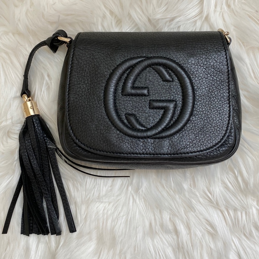SOLD Gucci Pebbled Calfskin Small Soho